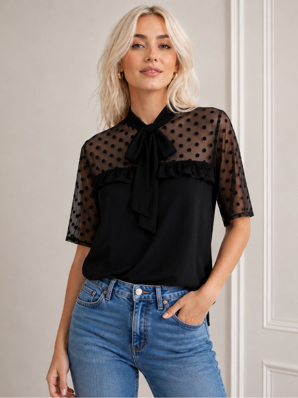 Nine West Short Sleeve Top - Size M